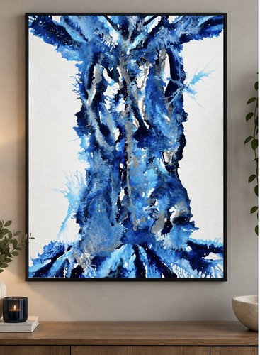 Huge stunning deep box blue - stunning,