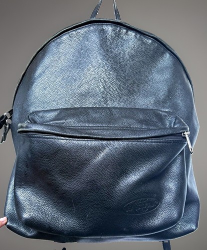 Eastpak black leather - eastpak,