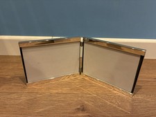 John Lewis hinged double aperture Photo Frame Silver for photo 5 x 7  RRP £35