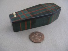 Antique Mauchline/ Tartan ware