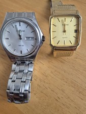 Two Mens Accurist Quartz Watches Both Working