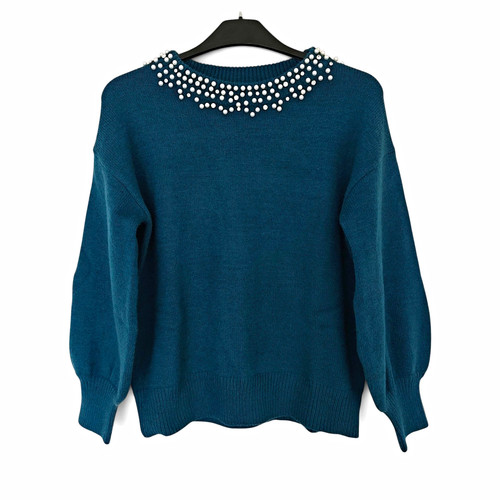 Wallis women blue knit - blue, round