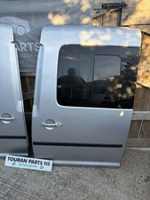 VW CADDY Maxi Passenger Side Sliding Door With Window 2004-2015 Reflex Silver