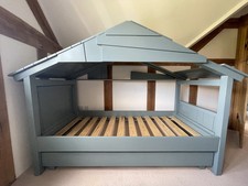 Mathy by Bols Handmade Star Treehouse Bed & Trundle Drawer - Thunderstorm Grey