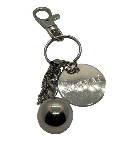 Kookai bag key charm silver - bag,