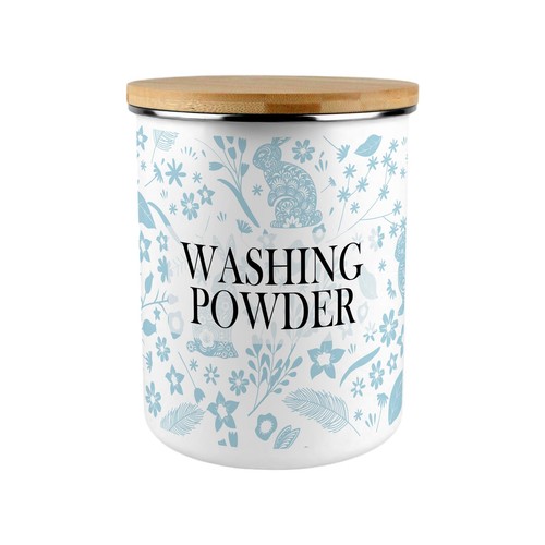 Blue rabbits washing - washing, powder