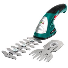POSENPRO 7.2V 2-in-1 Cordless Hedge Trimmers Electric Grass Trimmer Shrubbery Tr