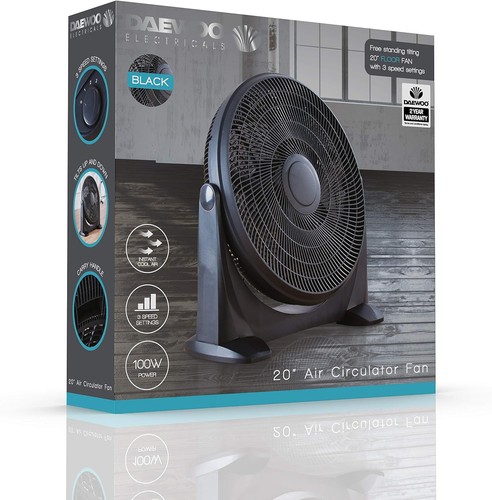 Daewoo inch floor fan - 20, high