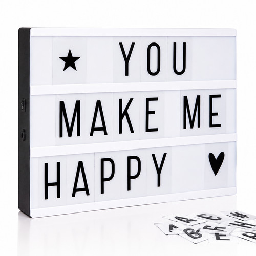 Light letter box - a4,