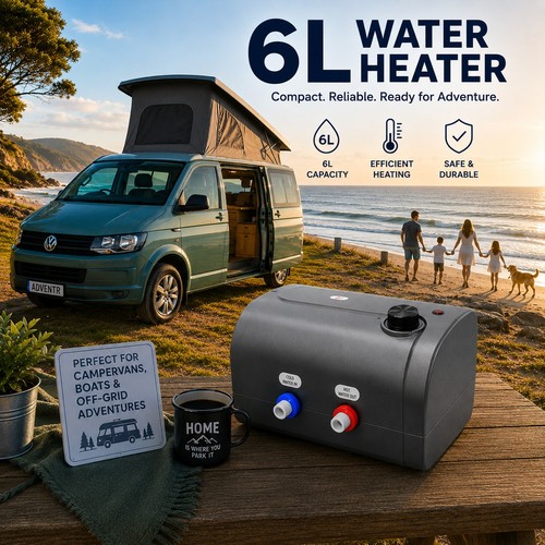 Campervan litre 12v 230v - campervan,