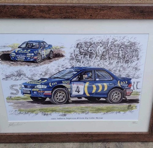 Size framed picture - a4,