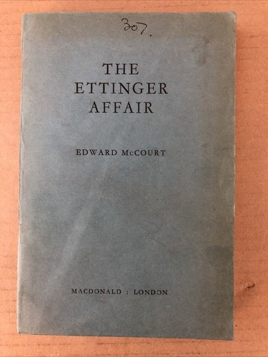 The ettinger affair - ettinger,