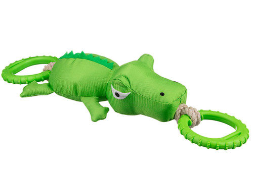 Large crocodile puller dog toy - puller,