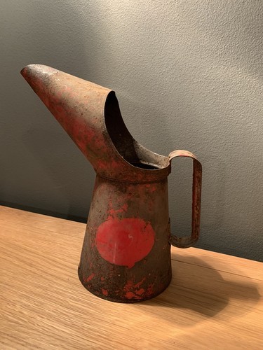 Vintage old 1950 metal - 1950's, tin