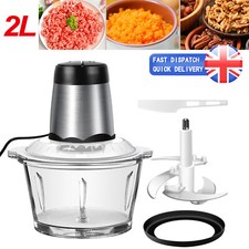 2L Glass Bowl Food Processor