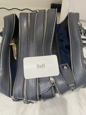 D&G Dolce & Gabbana Bowler Handbag Women's Leather Bag
