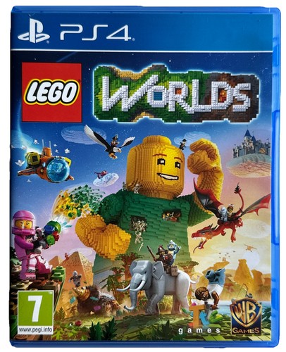 Lego worlds sony playstation - lego,