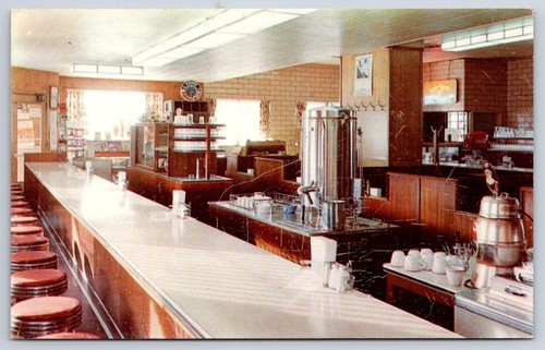Vintage hamburger inn cafe - hamburger,