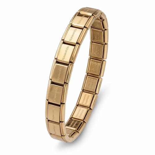 Gold classic bracelet links - bracelet,