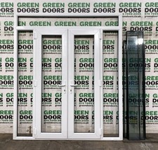 FRENCH DOORS WITH SIDELIGHTS TOPLIGHT WIDE TALL EXTERNAL DOUBLE GLAZED EXTERIOR