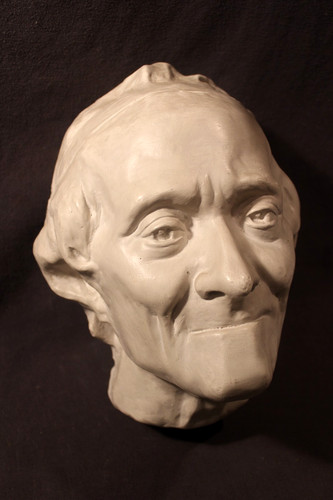Death mask antique french - death,