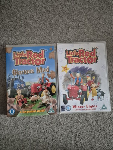 Little red tractor winter - little, tractor: