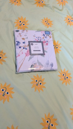 Dunelm floral blush - floral, single
