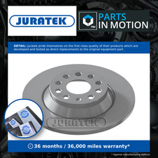 2x Brake Discs Pair Solid fits