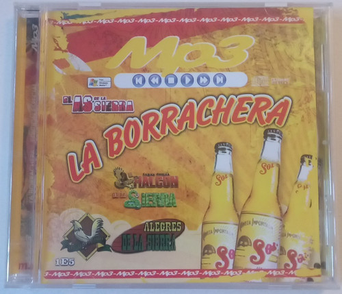 Borrachera mp3 alegres - cd,