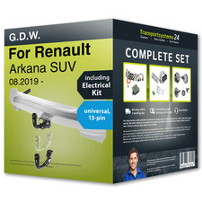 Towbar detachable for RENAULT