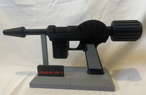 Judge dredd lawgiver mk1 - lawgiver, 3d