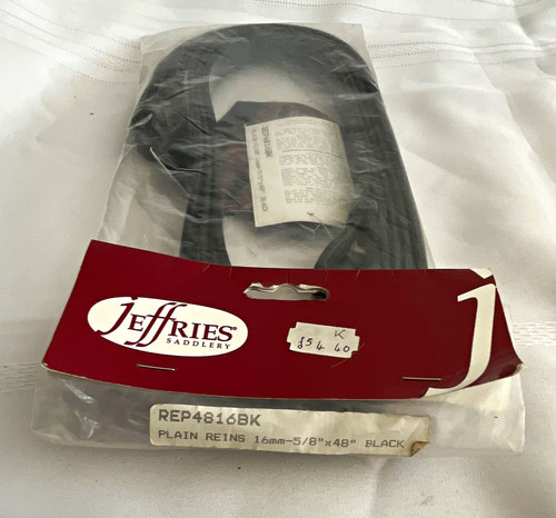 Jeffries saddlery plain reins - plain,
