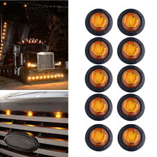 10x Orange Marker Side Led Trailer Truck Lorry Recovery Position Lights Lamp 12v
