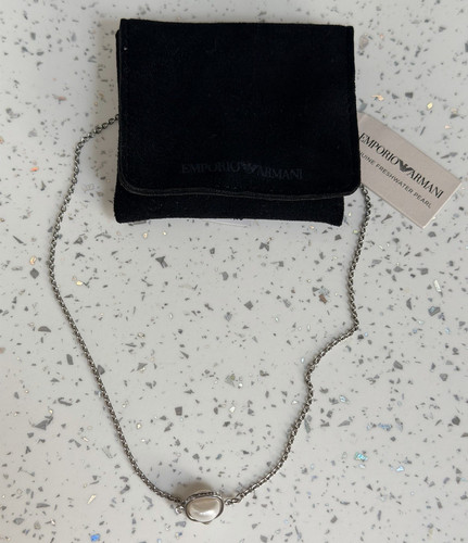 Emporio armani silver - silver, cable