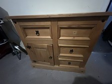 Pine Set Of Draws. With 4