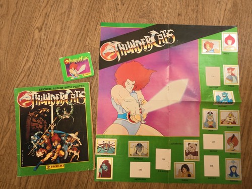 Thundercats panini sticker - thundercats,