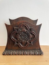 Vintage wooden letter rack or