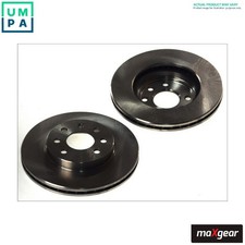 2x BRAKE DISC 19-2205 FOR FIAT