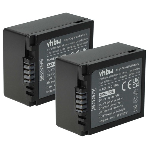 Battery for panasonic - 2x,