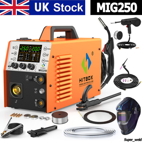 250amp mig tig mma - 250amp, mig/tig/mma/spool