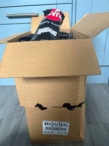 Bovril beefy drink cups - bovril,