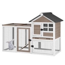51.6 Inch Large Rabbit Hutch