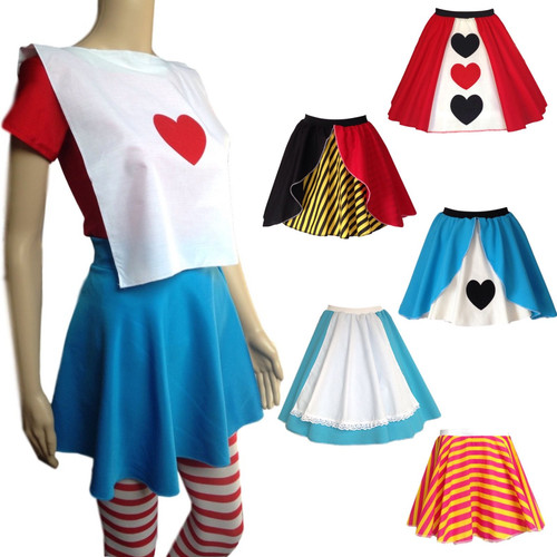 Alice wonderland costume skirt - wonderland,