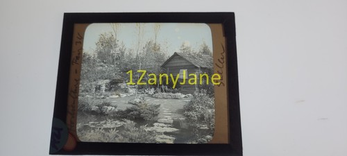 A21 glass magic lantern slide - a21,