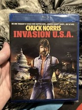INVASION U.S.A. (1985) - Shout Factory Blu-ray / Chuck Norris Action / New USA