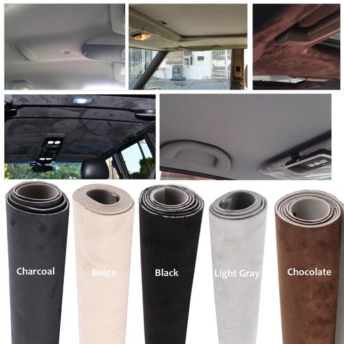 Suede headliner fabric - suede,