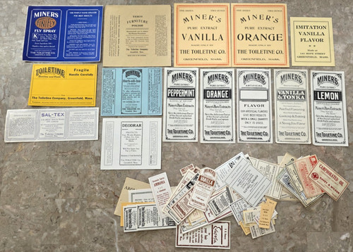 Vintage apothecary labels - vintage,