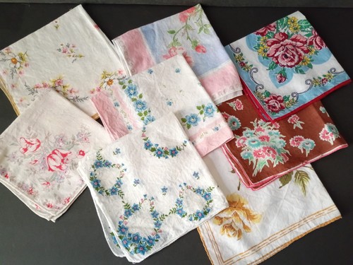 Lot vintage floral ladies - of,