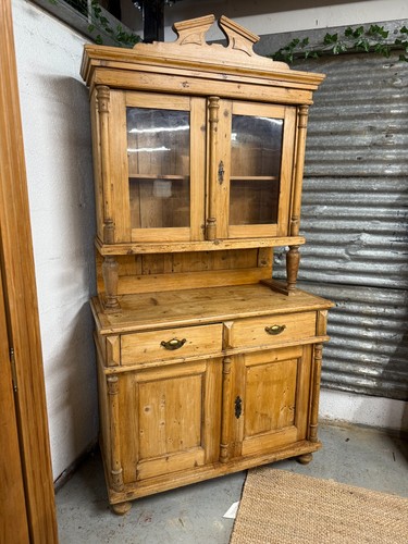 Antique pine dresser - antique,