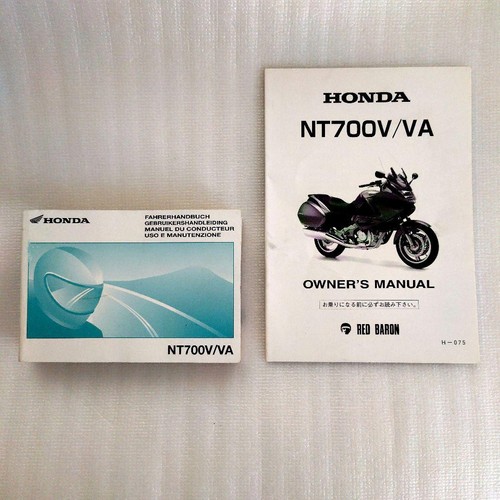 Rare honda nt700vva owner s - rare!,